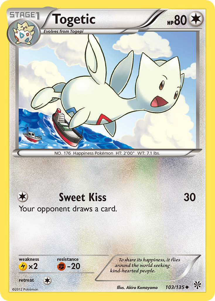 Togetic (103/135) [Black & White: Plasma Storm] | Mega City Incorporated