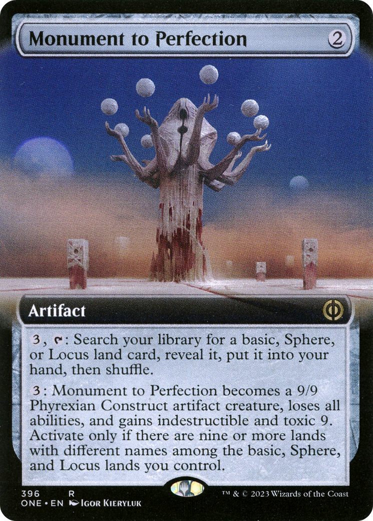 Monument to Perfection (Extended Art) [Phyrexia: All Will Be One] | Mega City Incorporated