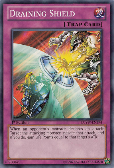 Draining Shield [LCYW-EN294] Common | Mega City Incorporated