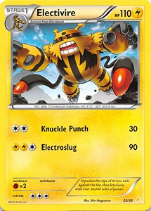 Electivire (25/30) [XY: Trainer Kit 3 - Pikachu Libre] | Mega City Incorporated