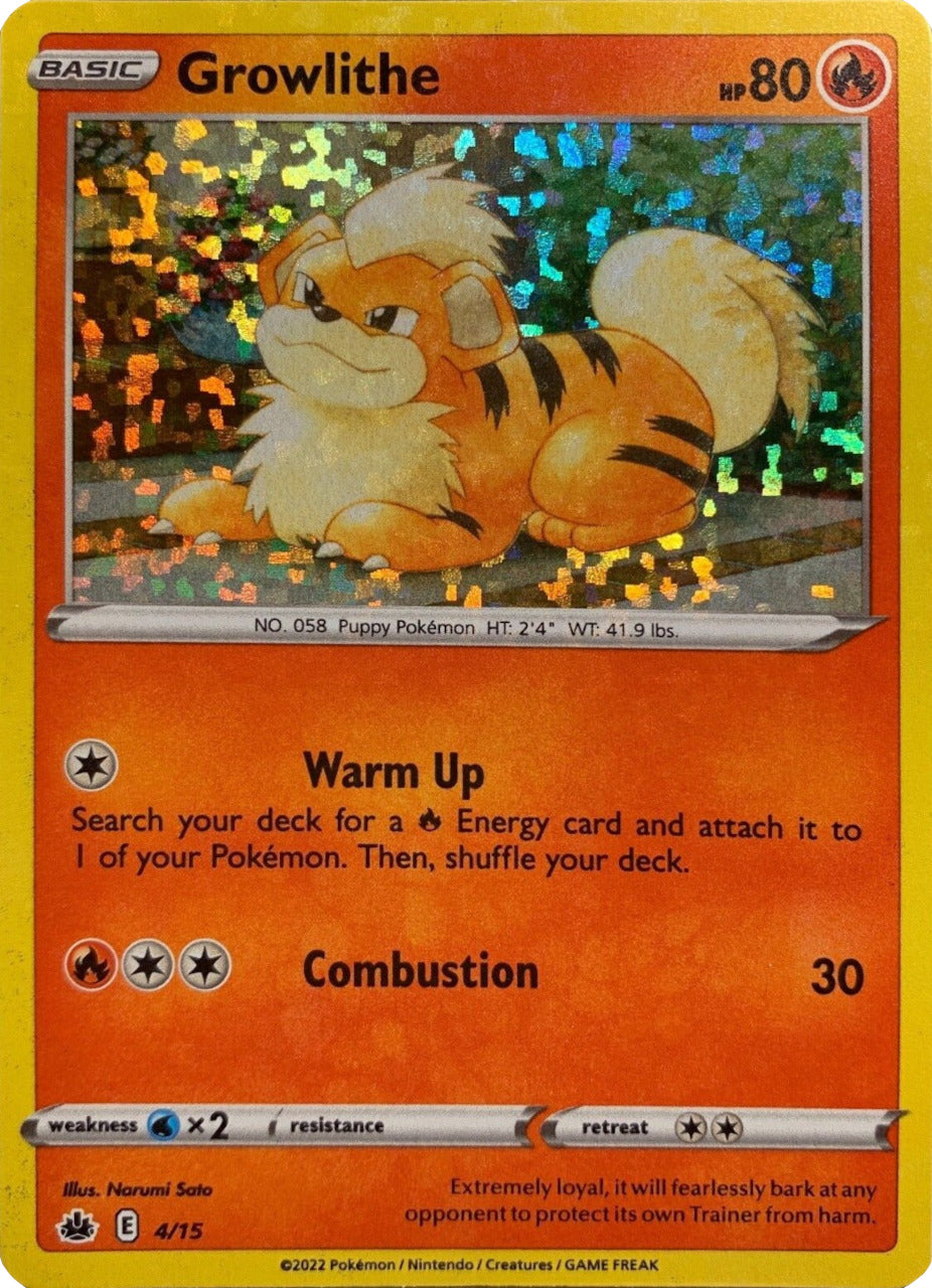 Growlithe (4/15) [McDonald's Promos: Match Battle] | Mega City Incorporated