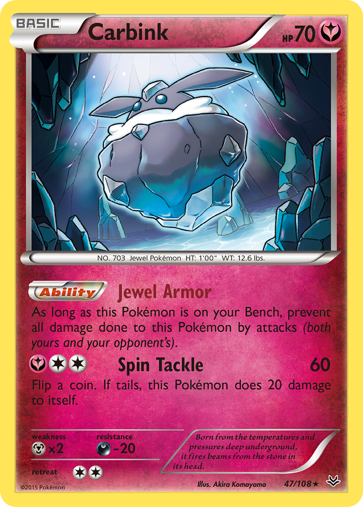 Carbink (47/108) [XY: Roaring Skies] | Mega City Incorporated