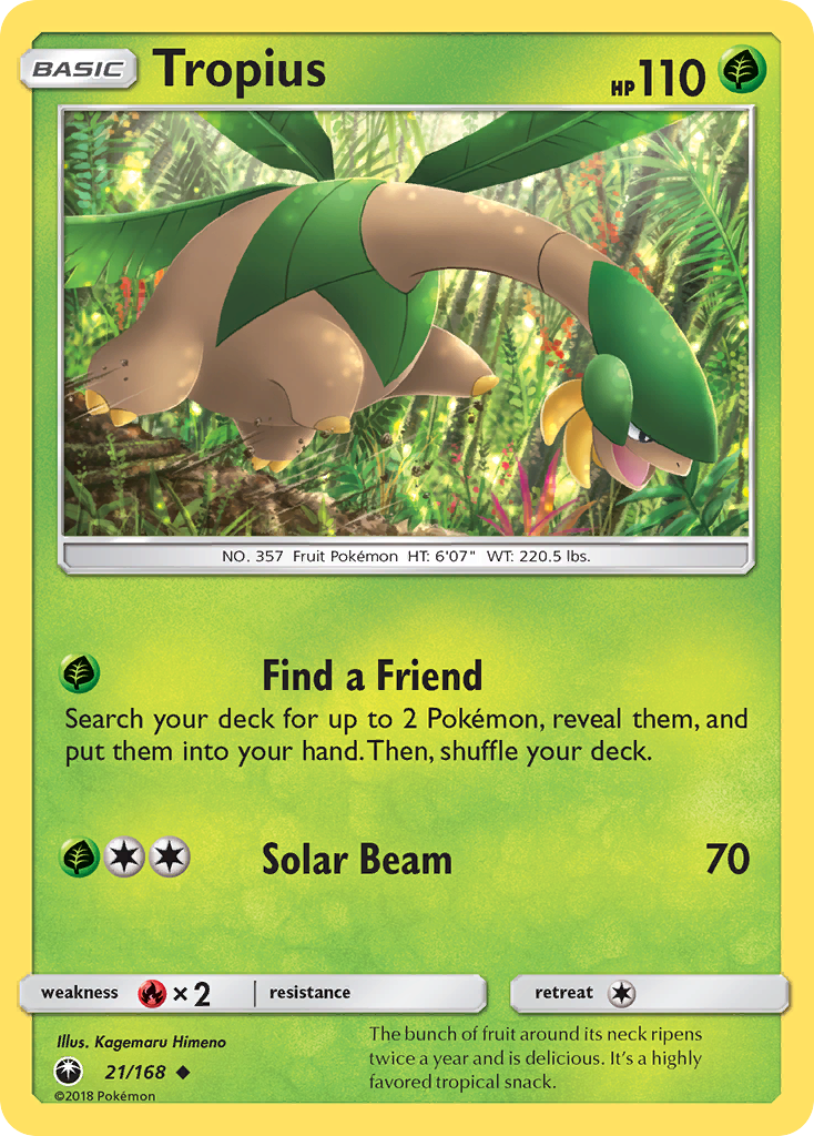 Tropius (21/168) [Sun & Moon: Celestial Storm] | Mega City Incorporated