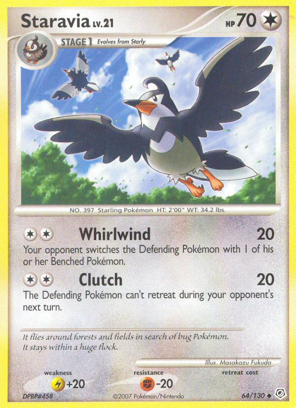 Staravia (64/130) [Diamond & Pearl: Base Set] | Mega City Incorporated