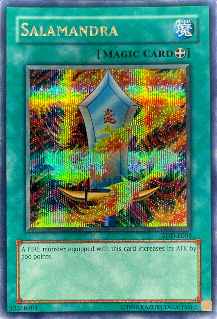 Salamandra [SDD-E003] Prismatic Secret Rare | Mega City Incorporated