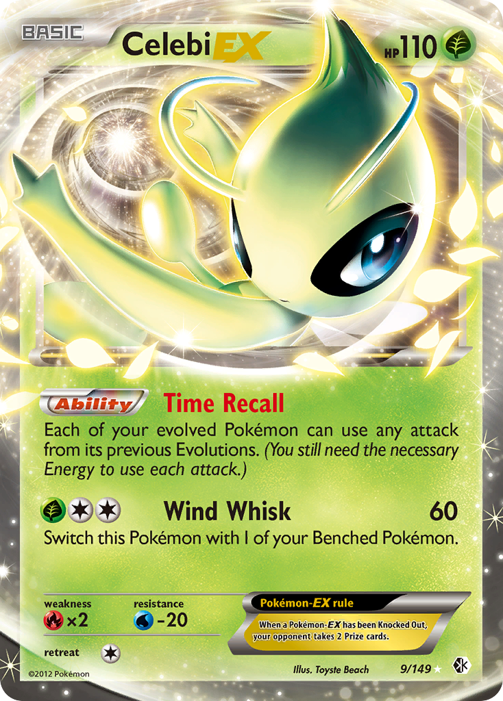 Celebi EX (9/149) [Black & White: Boundaries Crossed] | Mega City Incorporated