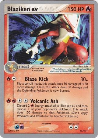 Blaziken ex (89/95) (Blaziken Tech - Chris Fulop) [World Championships 2004] | Mega City Incorporated