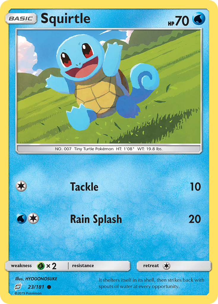 Squirtle (23/181) [Sun & Moon: Team Up] | Mega City Incorporated