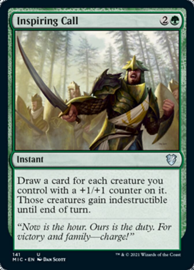 Inspiring Call [Innistrad: Midnight Hunt Commander] | Mega City Incorporated