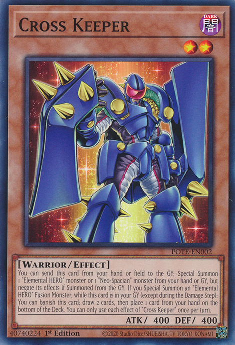 Cross Keeper [POTE-EN002] Common | Mega City Incorporated