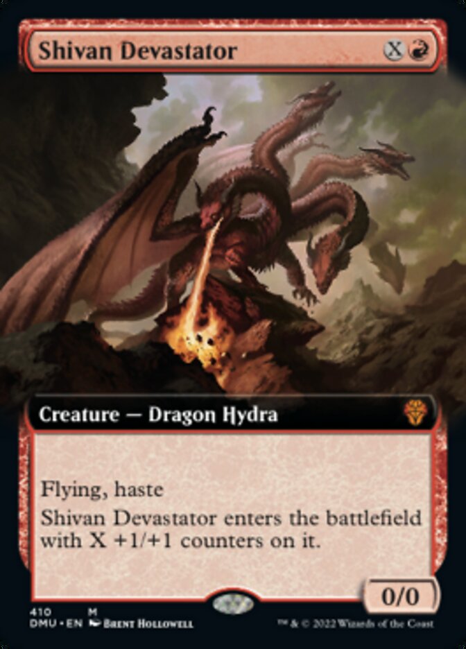 Shivan Devastator (Extended Art) [Dominaria United] | Mega City Incorporated