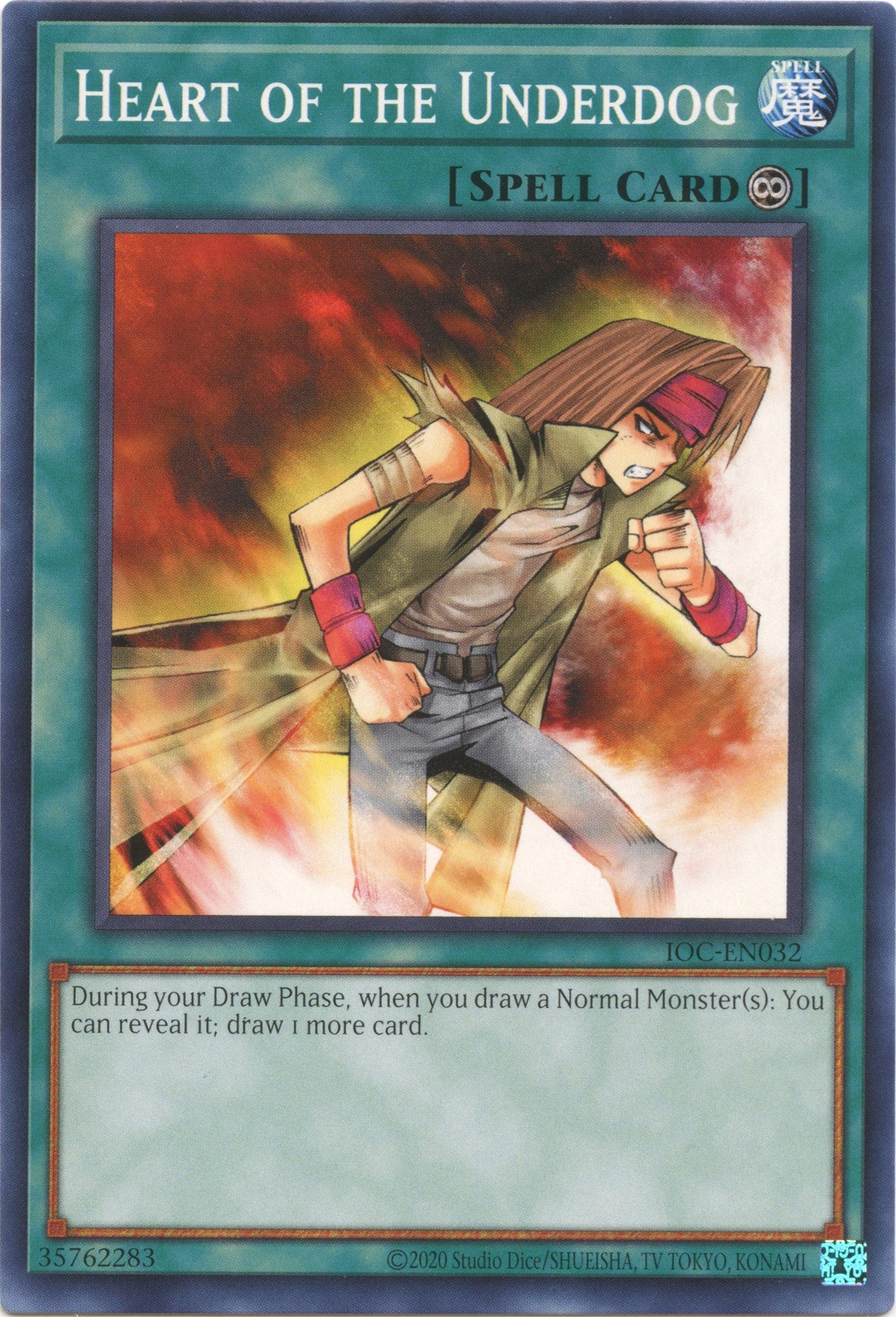 Heart of the Underdog (25th Anniversary) [IOC-EN032] Common | Mega City Incorporated