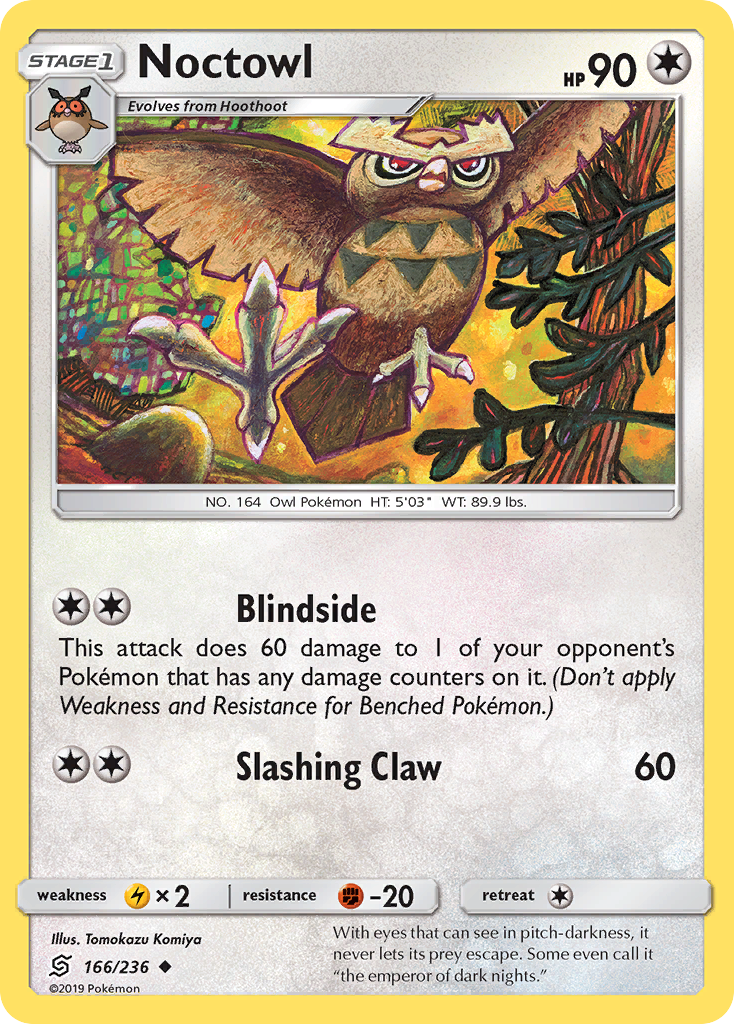 Noctowl (166/236) [Sun & Moon: Unified Minds] | Mega City Incorporated