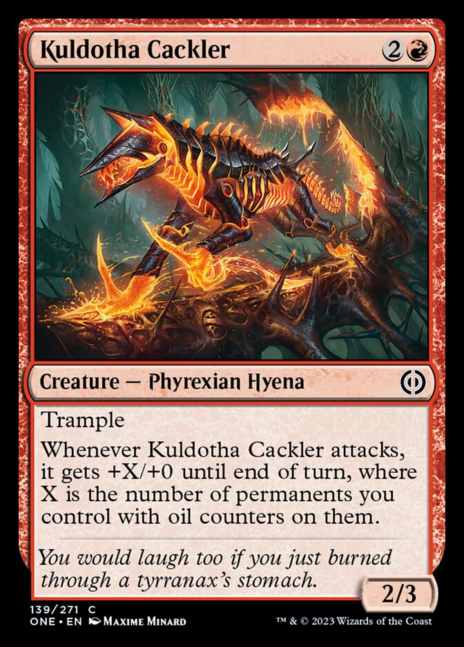 Kuldotha Cackler [Phyrexia: All Will Be One] | Mega City Incorporated