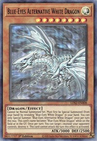 Blue-Eyes Alternative White Dragon (Green) [LDS2-EN008] Ultra Rare | Mega City Incorporated