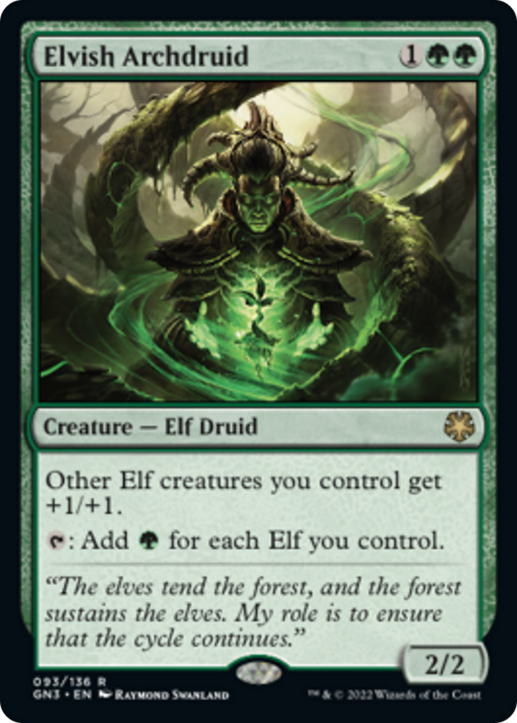 Elvish Archdruid [Game Night: Free-for-All] | Mega City Incorporated