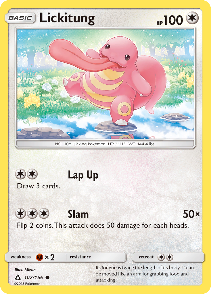 Lickitung (102/156) [Sun & Moon: Ultra Prism] | Mega City Incorporated