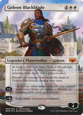 Gideon Blackblade [Mythic Edition] | Mega City Incorporated