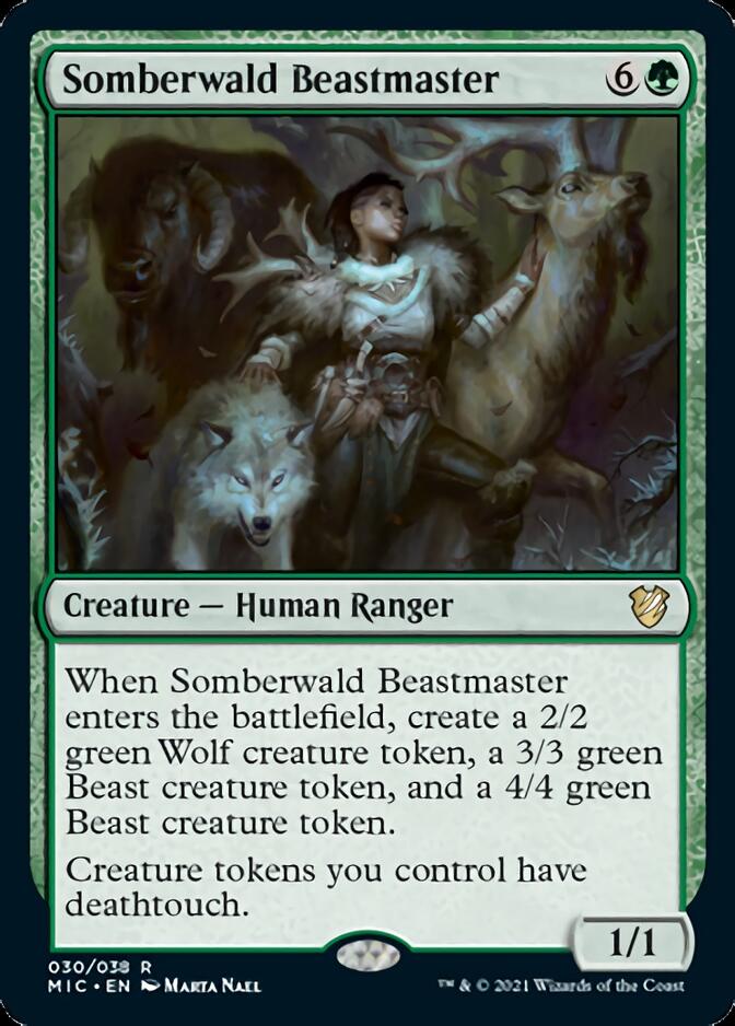 Somberwald Beastmaster [Innistrad: Midnight Hunt Commander] | Mega City Incorporated