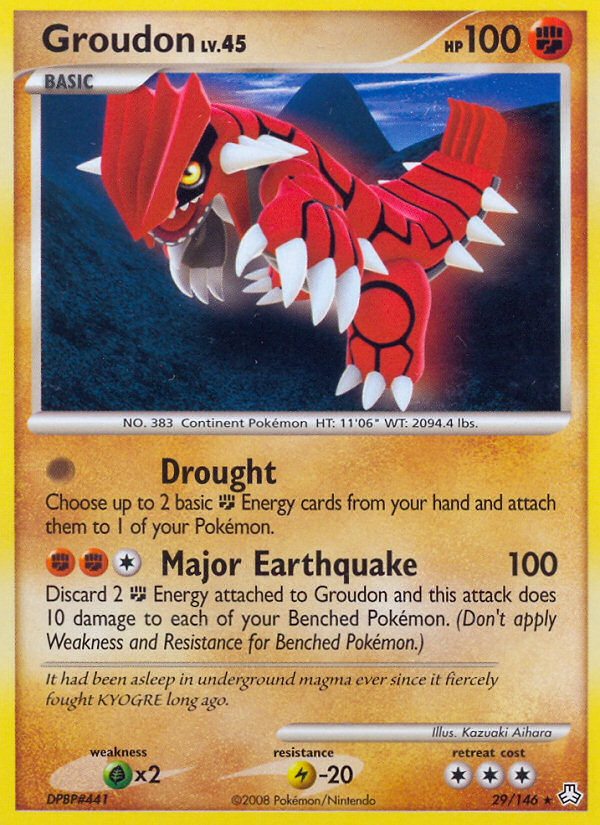 Groudon (29/146) [Diamond & Pearl: Legends Awakened] | Mega City Incorporated