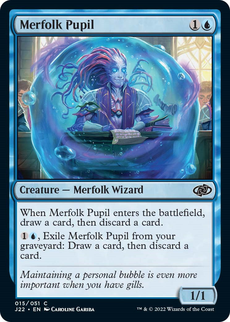 Merfolk Pupil [Jumpstart 2022] | Mega City Incorporated