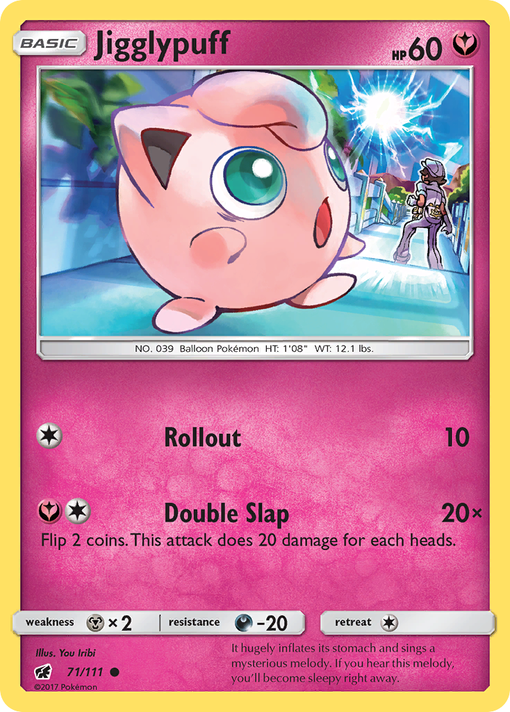 Jigglypuff (71/111) [Sun & Moon: Crimson Invasion] | Mega City Incorporated