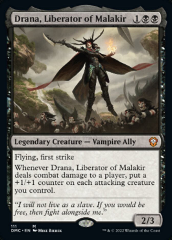 Drana, Liberator of Malakir [Dominaria United Commander] | Mega City Incorporated