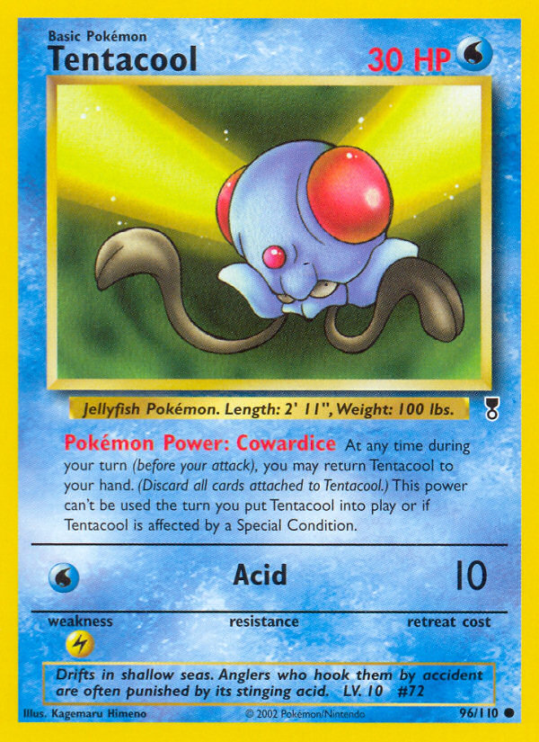 Tentacool (96/110) [Legendary Collection] | Mega City Incorporated