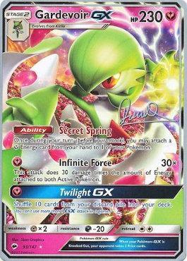 Gardevoir GX (93/147) (Infinite Force - Diego Cassiraga) [World Championships 2017] | Mega City Incorporated