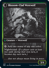 Weaver of Blossoms // Blossom-Clad Werewolf [Innistrad: Double Feature] | Mega City Incorporated