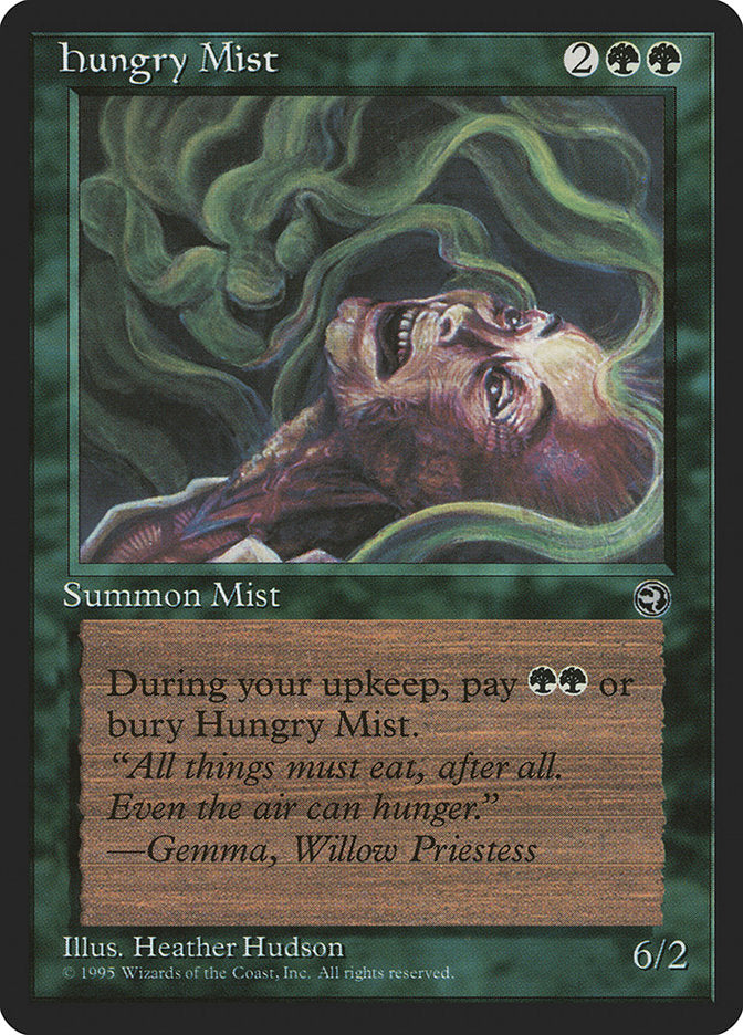 Hungry Mist (Gemma Flavor Text) [Homelands] | Mega City Incorporated