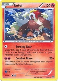 Entei (14/98) (Cosmos Holo) (Blister Exclusive) [XY: Ancient Origins] | Mega City Incorporated