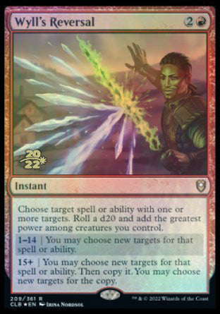 Wyll's Reversal [Commander Legends: Battle for Baldur's Gate Prerelease Promos] | Mega City Incorporated