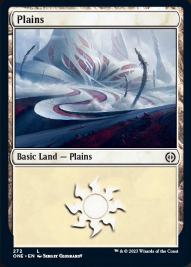 Plains (272) [Phyrexia: All Will Be One] | Mega City Incorporated