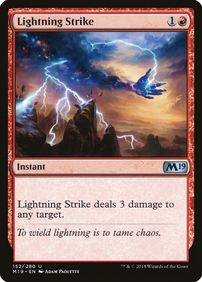 Lightning Strike [Core Set 2019] | Mega City Incorporated