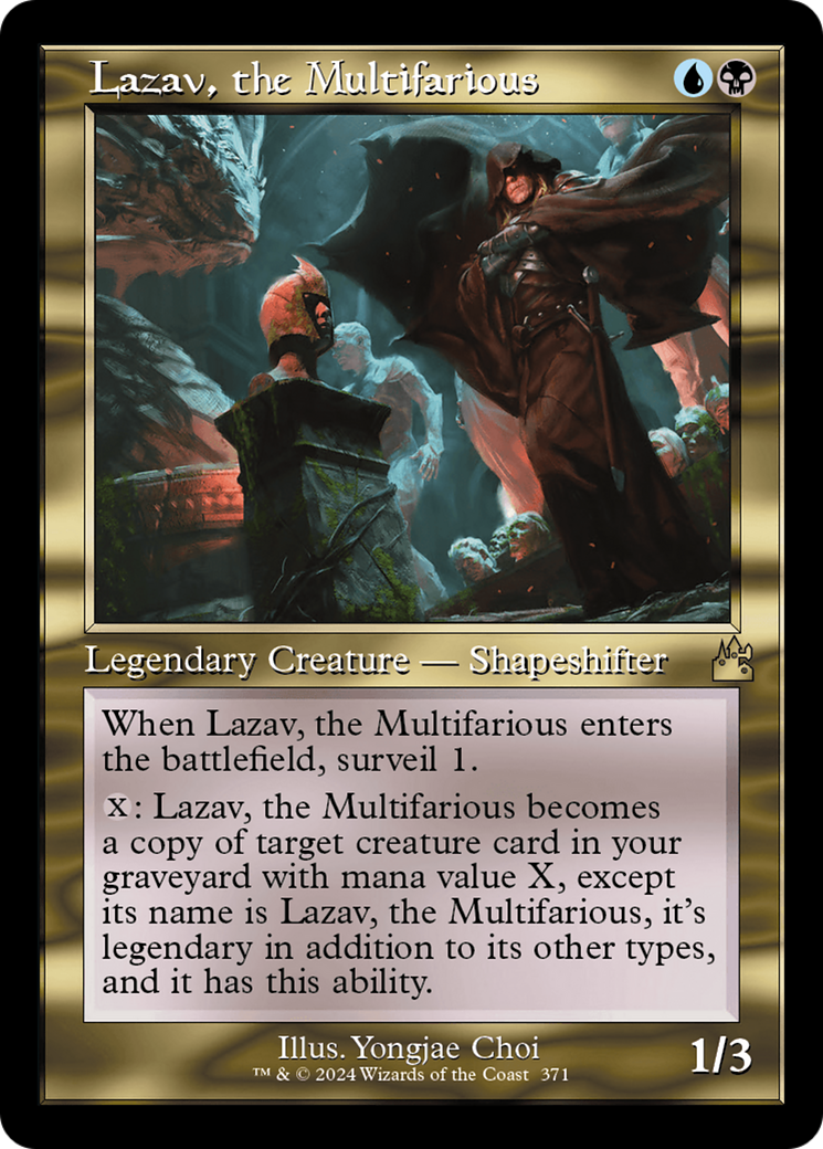 Lazav, the Multifarious (Retro Frame) [Ravnica Remastered] | Mega City Incorporated