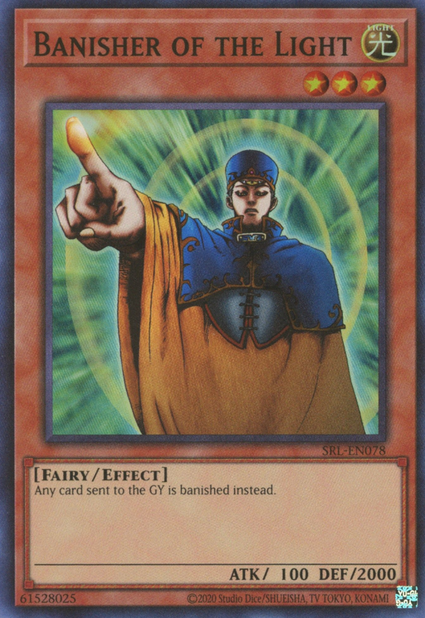 Banisher of the Light [SRL-EN078] Super Rare | Mega City Incorporated