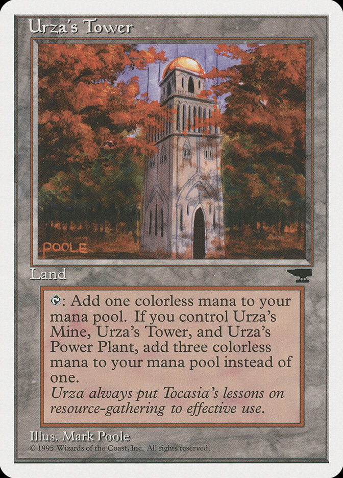 Urza's Tower (Autumn Leaves) [Chronicles] | Mega City Incorporated