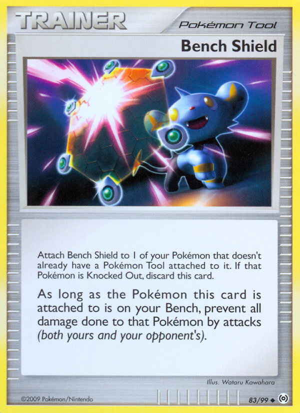 Bench Shield (83/99) [Platinum: Arceus] | Mega City Incorporated