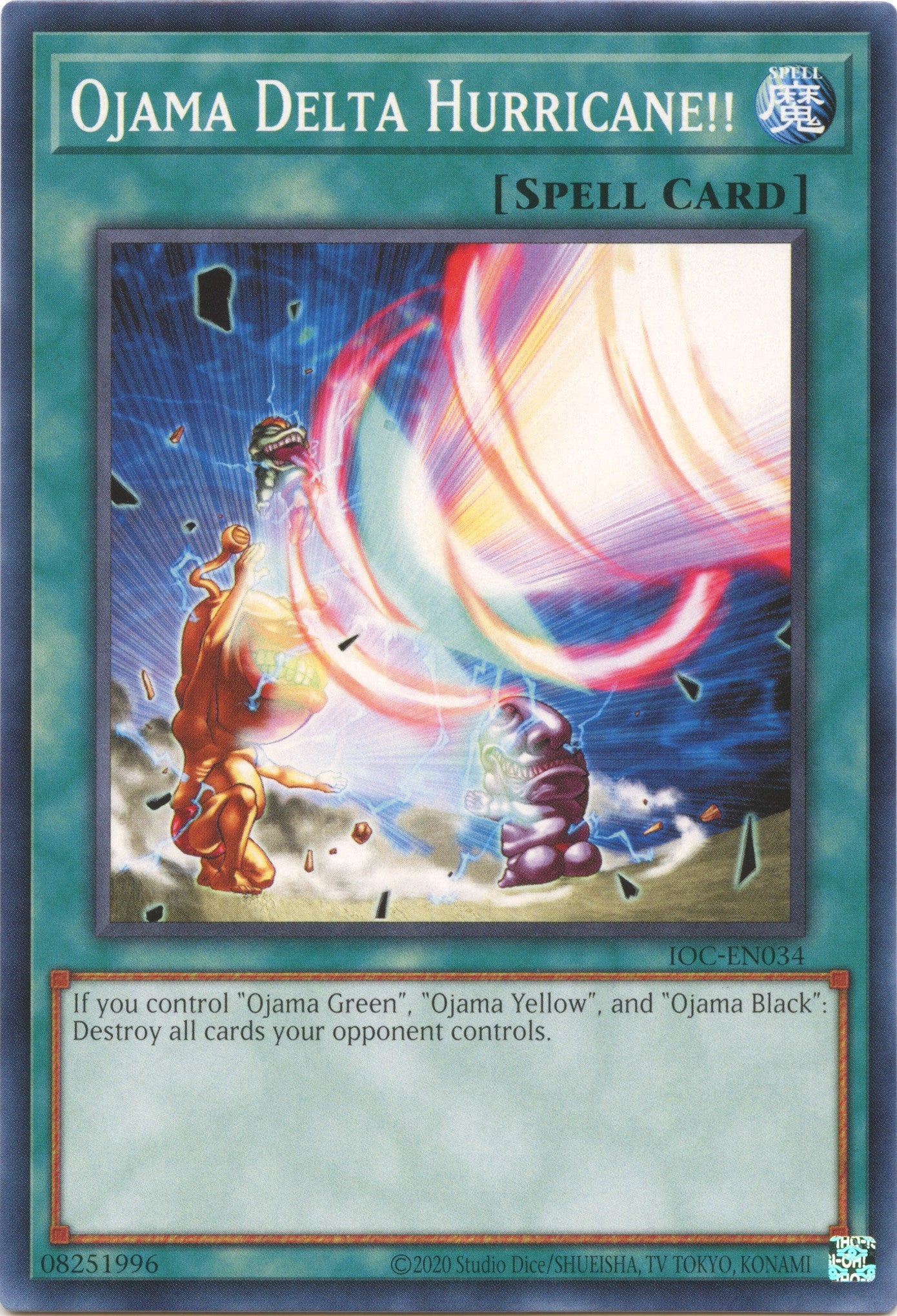 Ojama Delta Hurricane!! (25th Anniversary) [IOC-EN034] Common | Mega City Incorporated