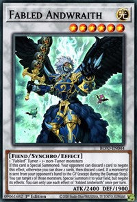 Fabled Andwraith [BLVO-EN044] Super Rare | Mega City Incorporated