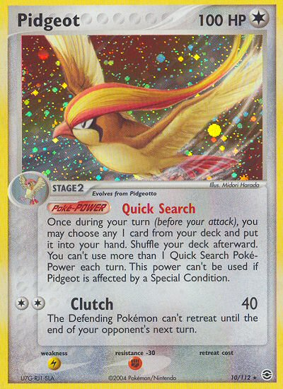 Pidgeot (10/112) [EX: FireRed & LeafGreen] | Mega City Incorporated