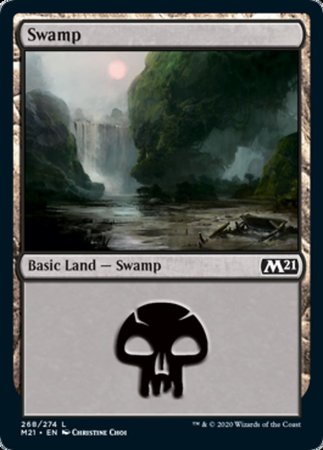 Swamp (268) [Core Set 2021] | Mega City Incorporated