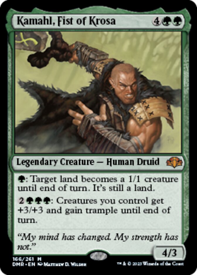 Kamahl, Fist of Krosa [Dominaria Remastered] | Mega City Incorporated