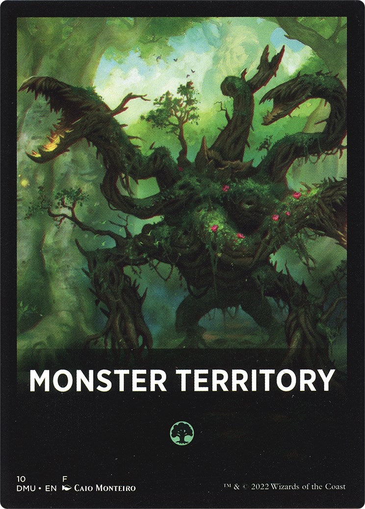 Monster Territory Theme Card [Dominaria United Tokens] | Mega City Incorporated