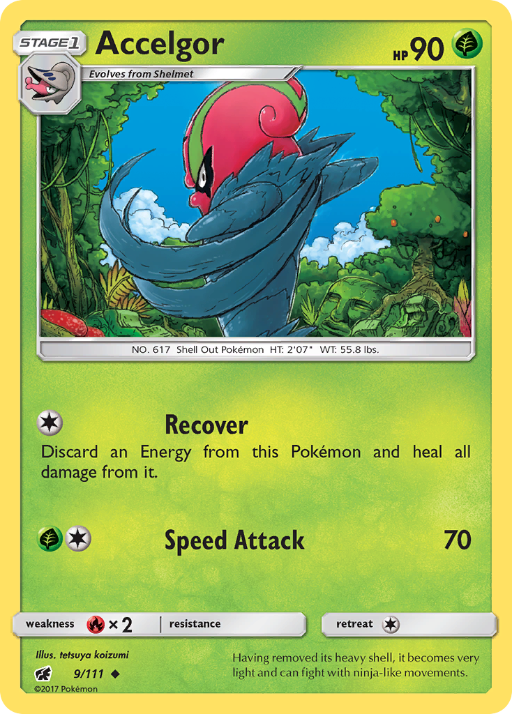 Accelgor (9/111) [Sun & Moon: Crimson Invasion] | Mega City Incorporated