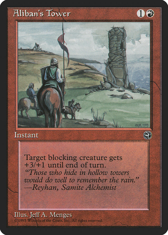 Aliban's Tower (Reyhan Flavor Text) [Homelands] | Mega City Incorporated