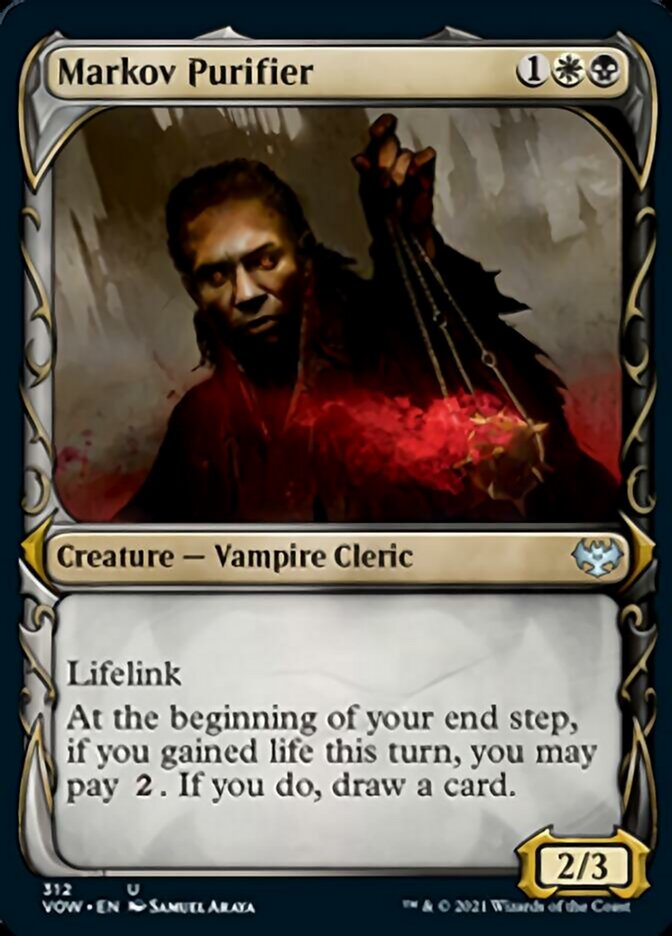 Markov Purifier (Showcase Fang Frame) [Innistrad: Crimson Vow] | Mega City Incorporated