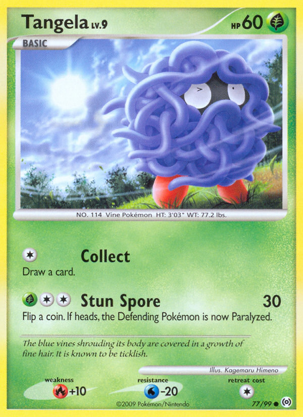 Tangela (77/99) [Platinum: Arceus] | Mega City Incorporated