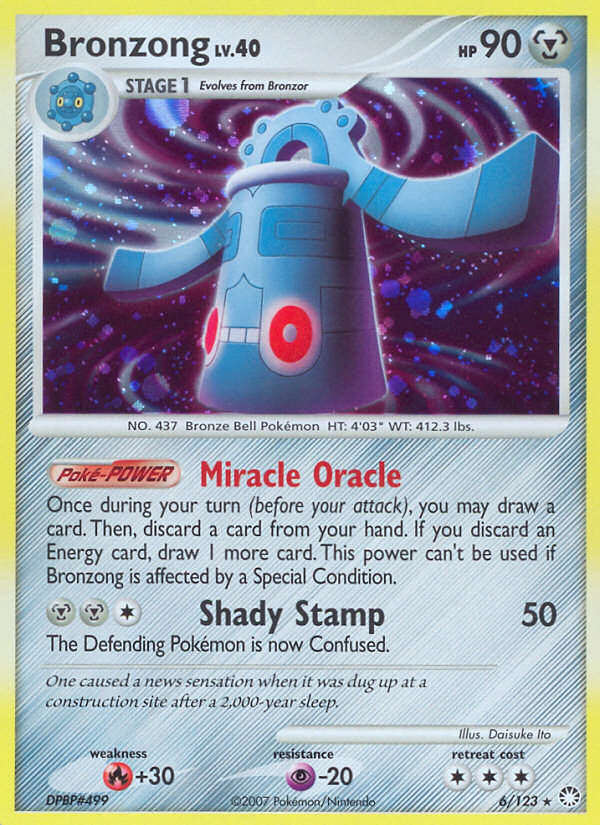 Bronzong (6/123) [Diamond & Pearl: Mysterious Treasures] | Mega City Incorporated